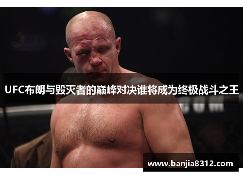 UFC布朗与毁灭者的巅峰对决谁将成为终极战斗之王